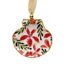 Load image into Gallery viewer, Coastal Christmas ornament product photo on white background
