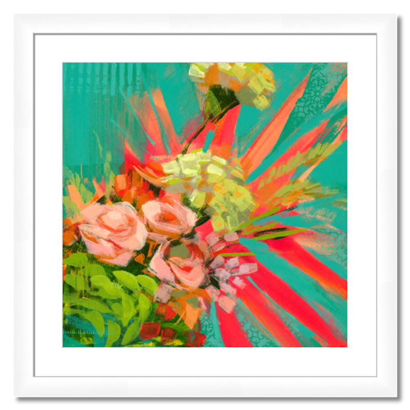 Preview of paper print with white frame