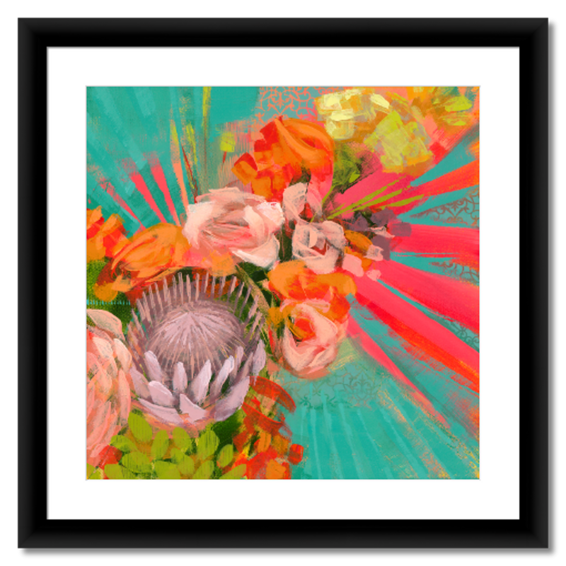 Preview of Paper Print with Black Frame