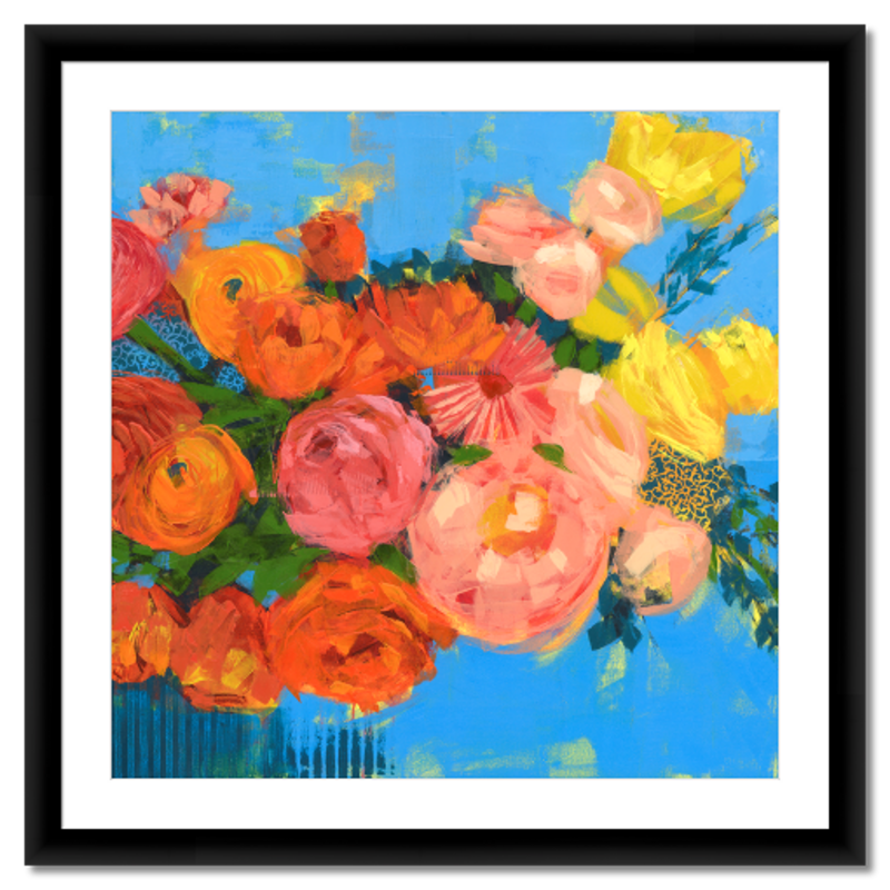 Preview of Paper Print with Black Frame