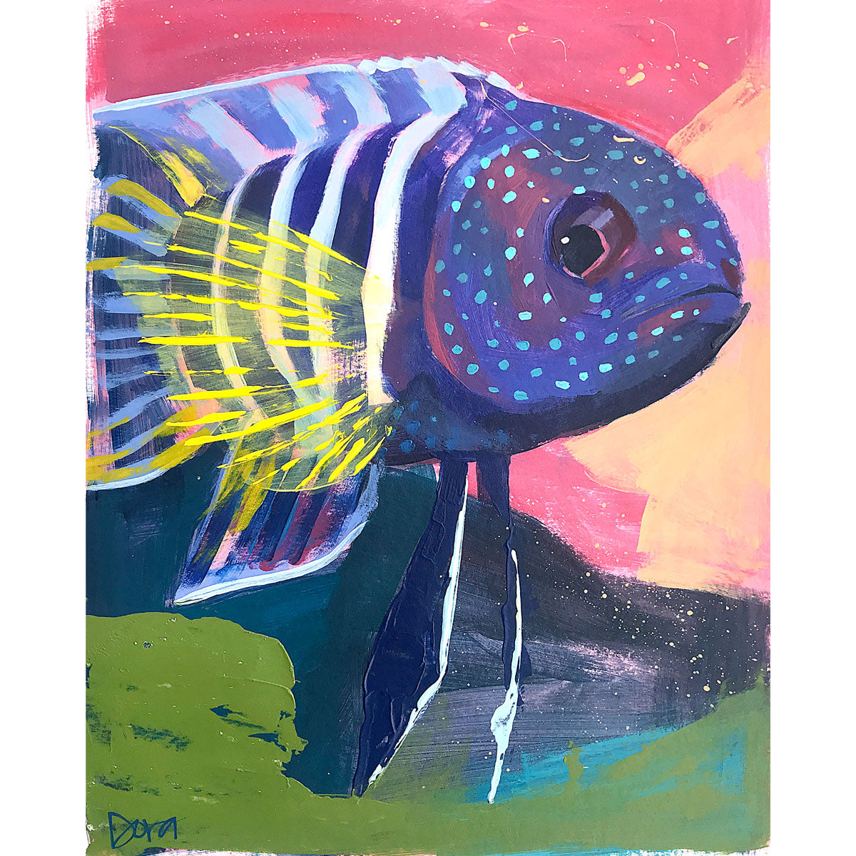 Salt Water Speckles ©Dora Knuteson