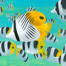 Load image into Gallery viewer, Right side close-up of "Dare to Be Different" by Dora Knuteson