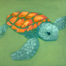 Load image into Gallery viewer, Hatchling #7, 8" x 8"