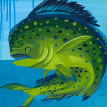 Load image into Gallery viewer, Mini Mahi on Metal
