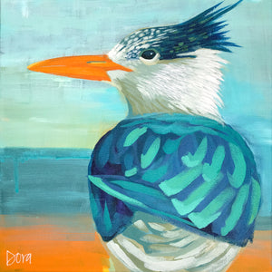 "Tern Around" Shore Bird Art by Dora Knuteson