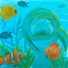 Load image into Gallery viewer, Manatee Study #4 by Dora Knuteson

