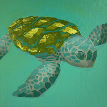 Load image into Gallery viewer, Dora Knuteson Sea Turtle Hatchling #1
