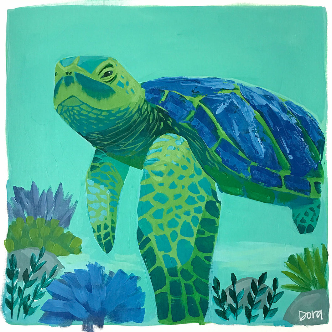 Dora Knuteson Sea Turtle Study #13