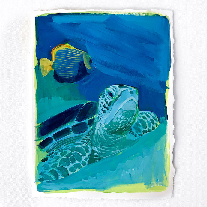 Dora Knuteson Sea Turtle Study #5