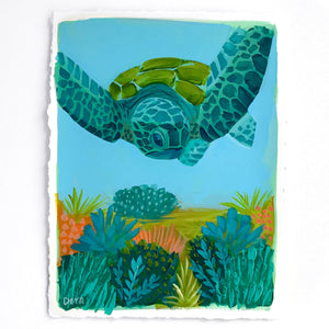 Dora Knuteson Sea Turtle Study #7