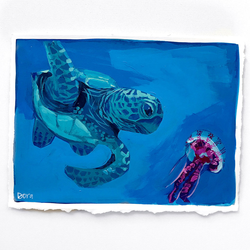 Dora Knuteson Sea Turtle Study #8